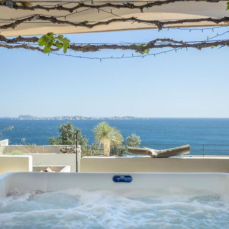 Les Suites Love 3 Spa Vue Mer Piscine Marseille Luaran gambar